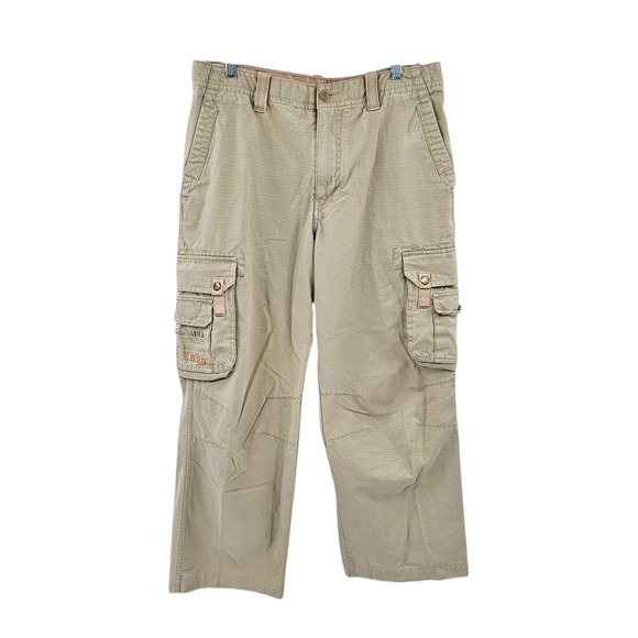 Eddie Bauer Other - Eddie Bauer Ripstop Heritage Cargo Pant 34x32 (Actual 34x27) Outdoor‎ Workwear